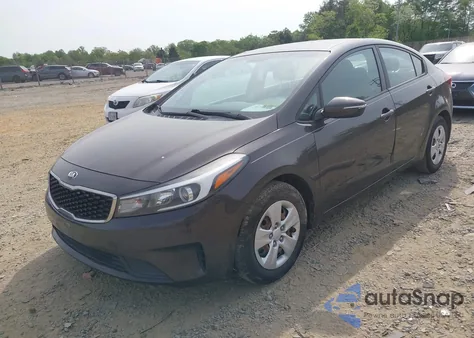 2017 Kia Forte Lx из США, поврежденный, VIN 3KPFK4A71HE050187